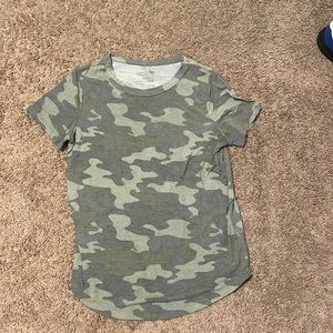 Camo tee shirt